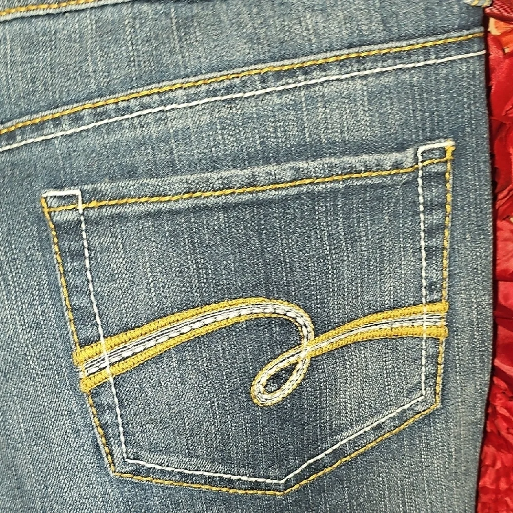 Justice NWOT Girls Blue Denim Flare Leg Jeans Size 16